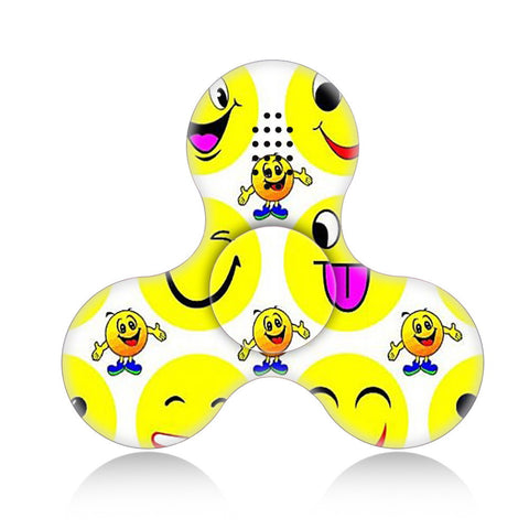 12 Styles Toy Wireless Bluetooth Speakers Fidget Spinner Hand Finger Spinner Triangle EDC Focus Finger Toy kids toys